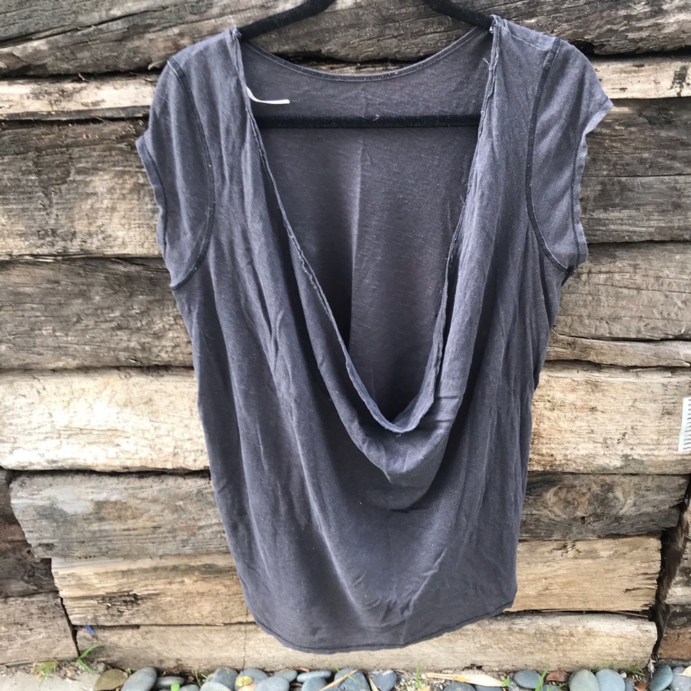 Reversible free people tee